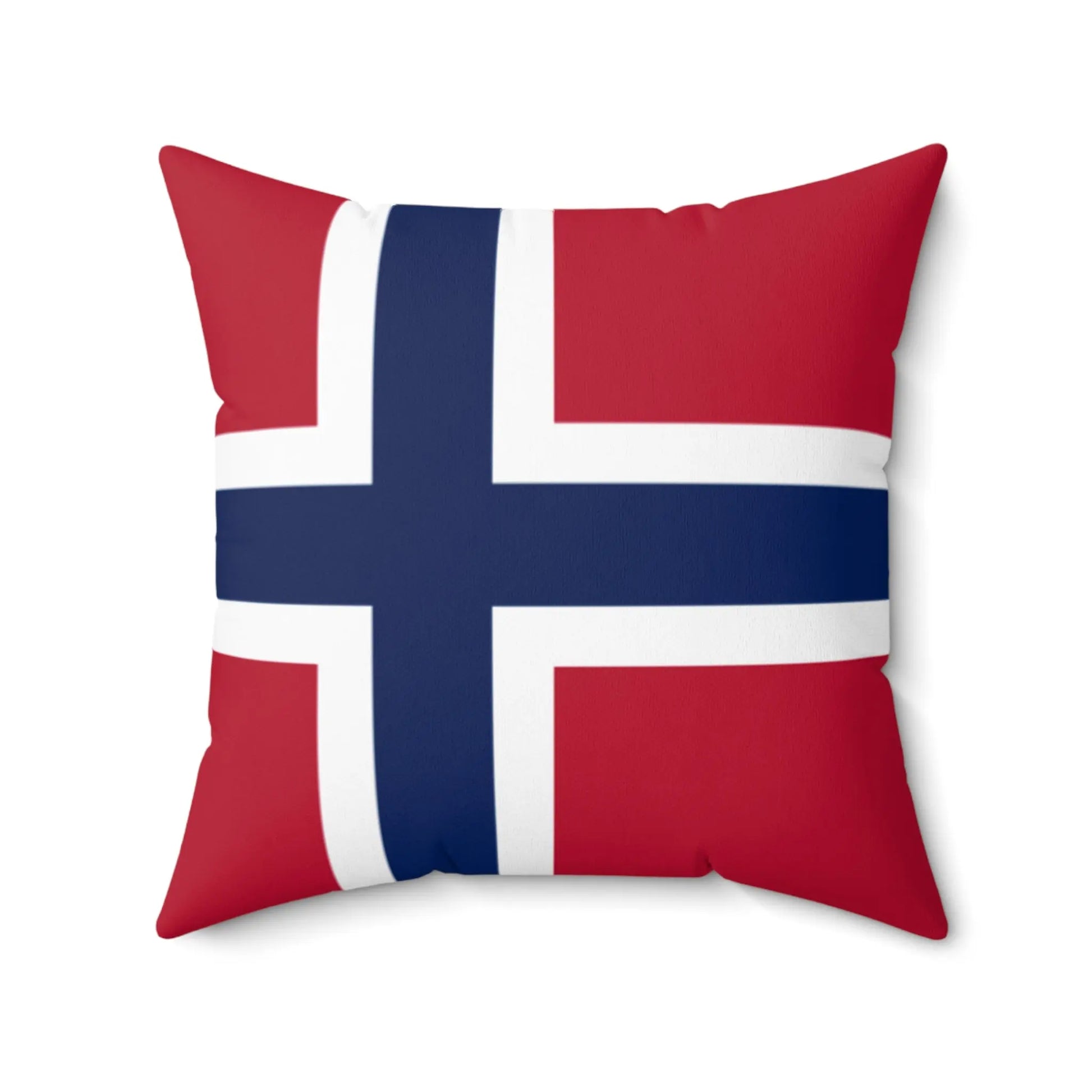 Gemütliches Norwegen Kissen – Skandinavisches Design mit Flaggenmotiv Printify