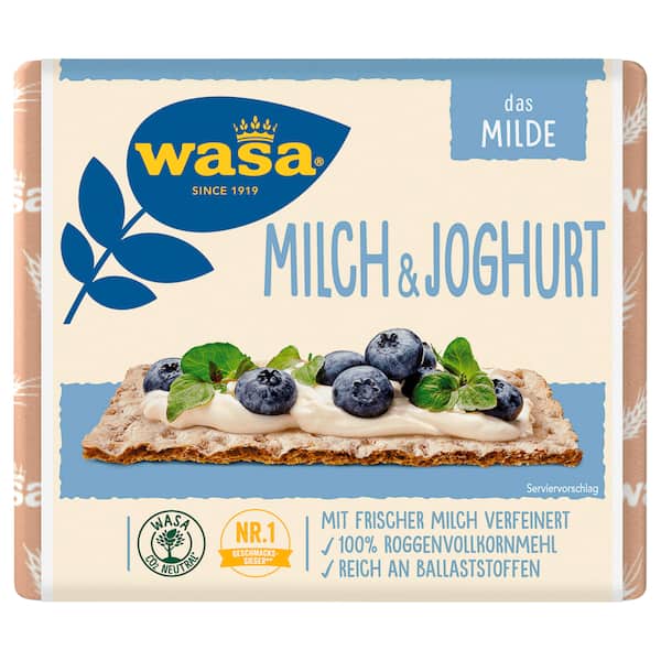 Wasa Knäckebrot, Milch & Joghurt