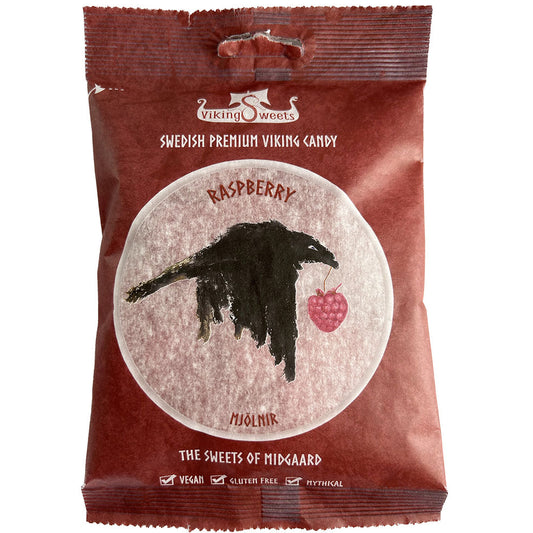 Viking Sweets Raspberry Mjölnir 120g
